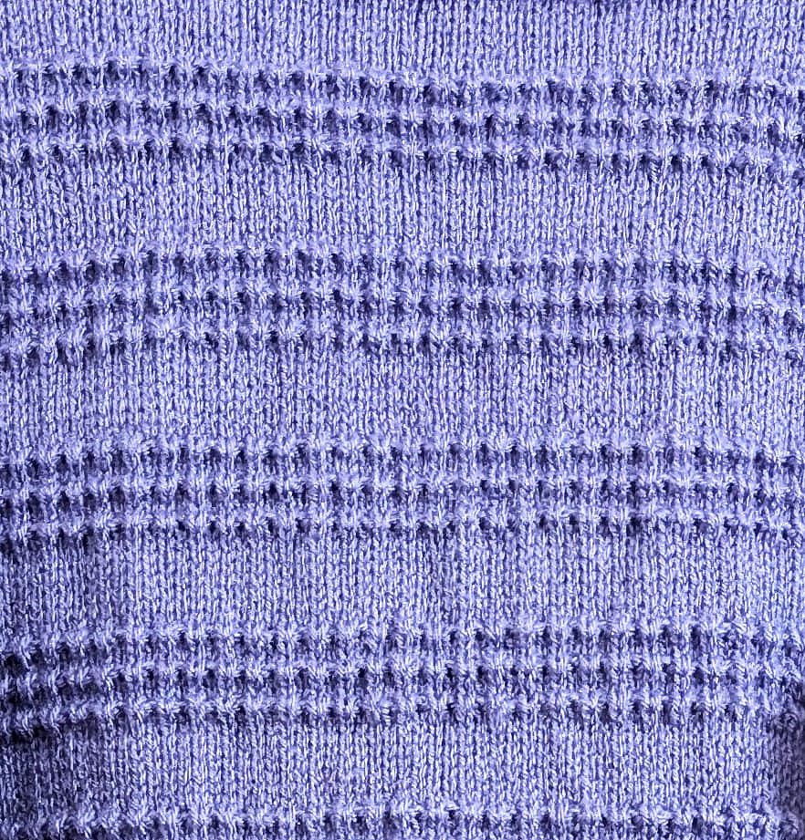 Purple Soft-Knit Textured Cardigan